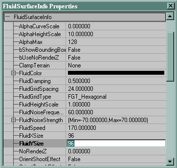 FluidSurfaceInfo Properties